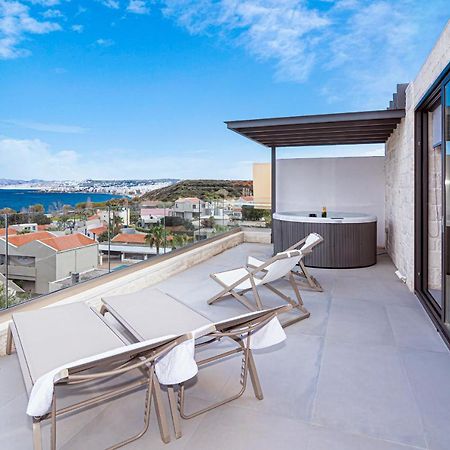 Perla Dream Luxury Villa Hriszí Aktí Haniá Kültér fotó