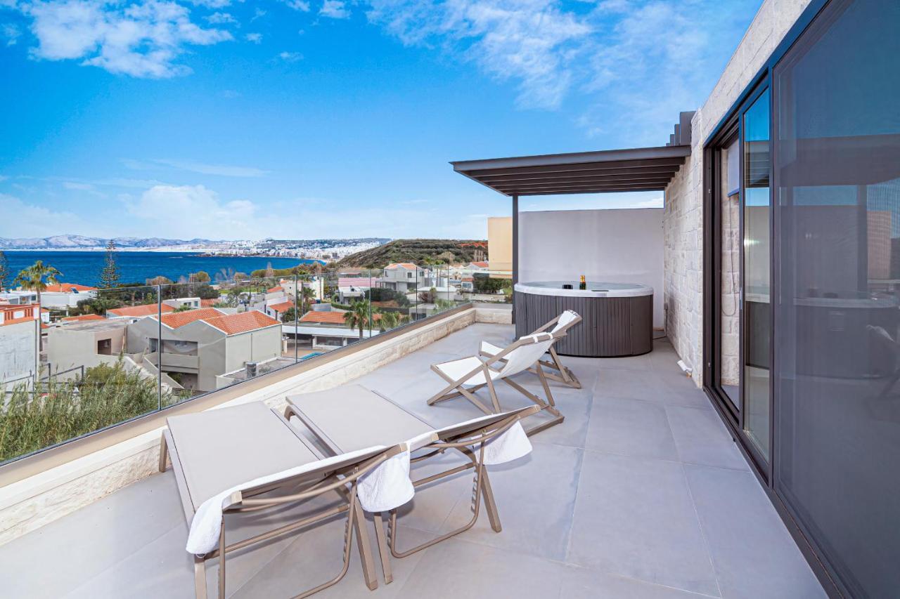 Perla Dream Luxury Villa Hriszí Aktí Haniá Kültér fotó