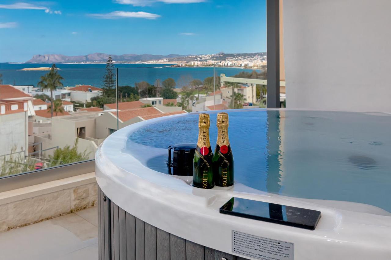 Perla Dream Luxury Villa Hriszí Aktí Haniá Kültér fotó