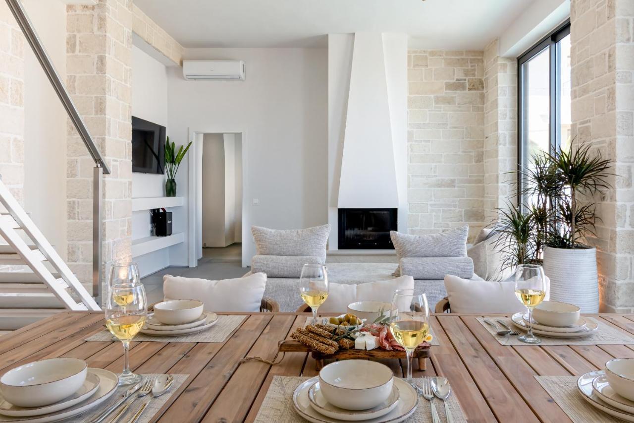 Perla Dream Luxury Villa Hriszí Aktí Haniá Kültér fotó