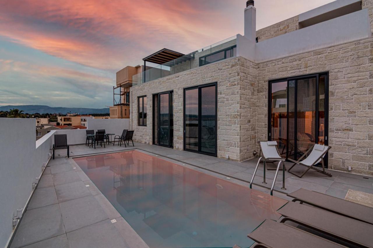 Perla Dream Luxury Villa Hriszí Aktí Haniá Kültér fotó