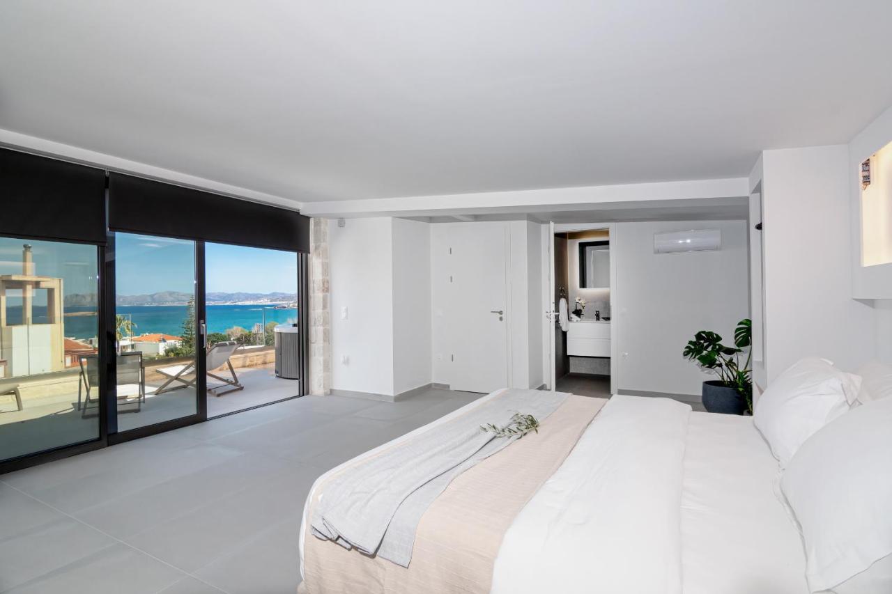 Perla Dream Luxury Villa Hriszí Aktí Haniá Kültér fotó
