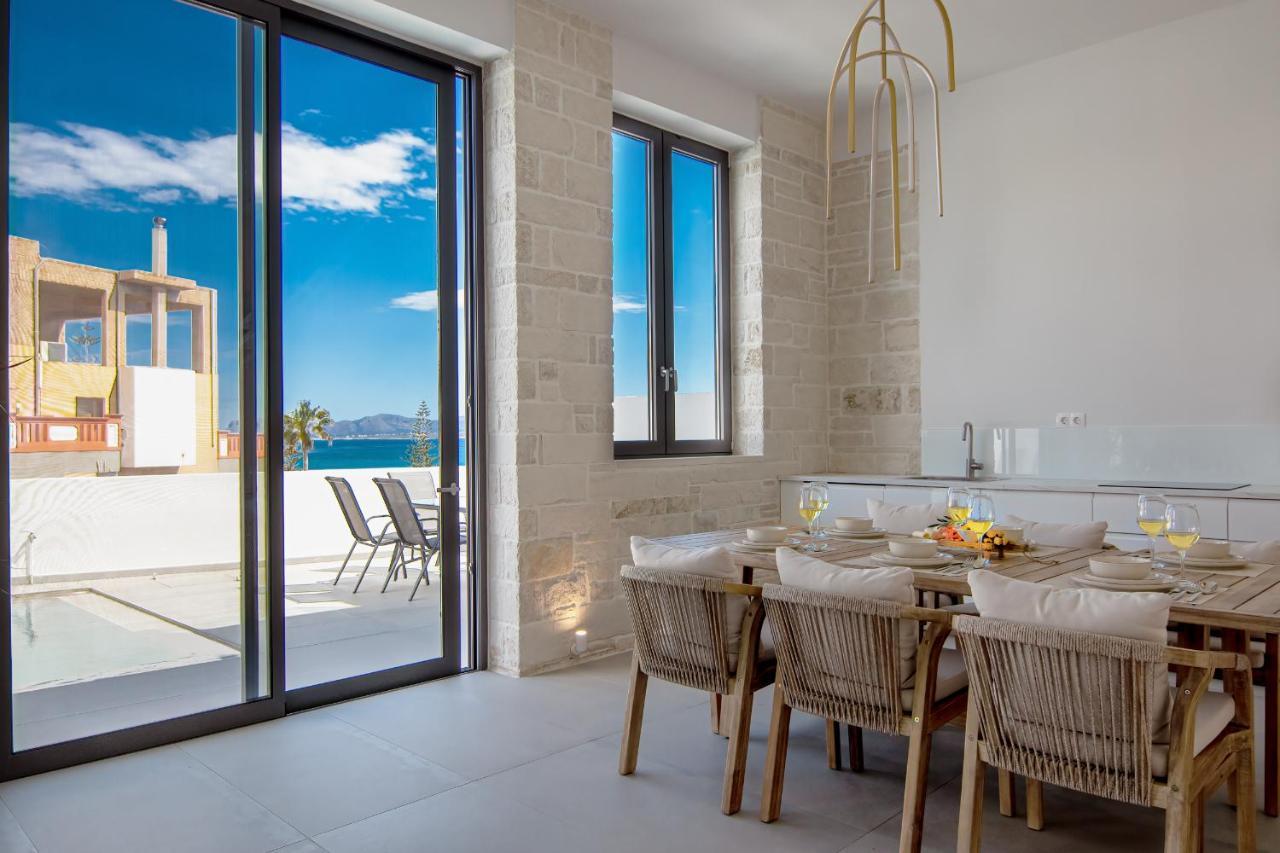 Perla Dream Luxury Villa Hriszí Aktí Haniá Kültér fotó